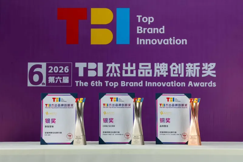 2026 第六屆 TBI 傑出品牌創新獎｜銀獎 ×2、銅獎